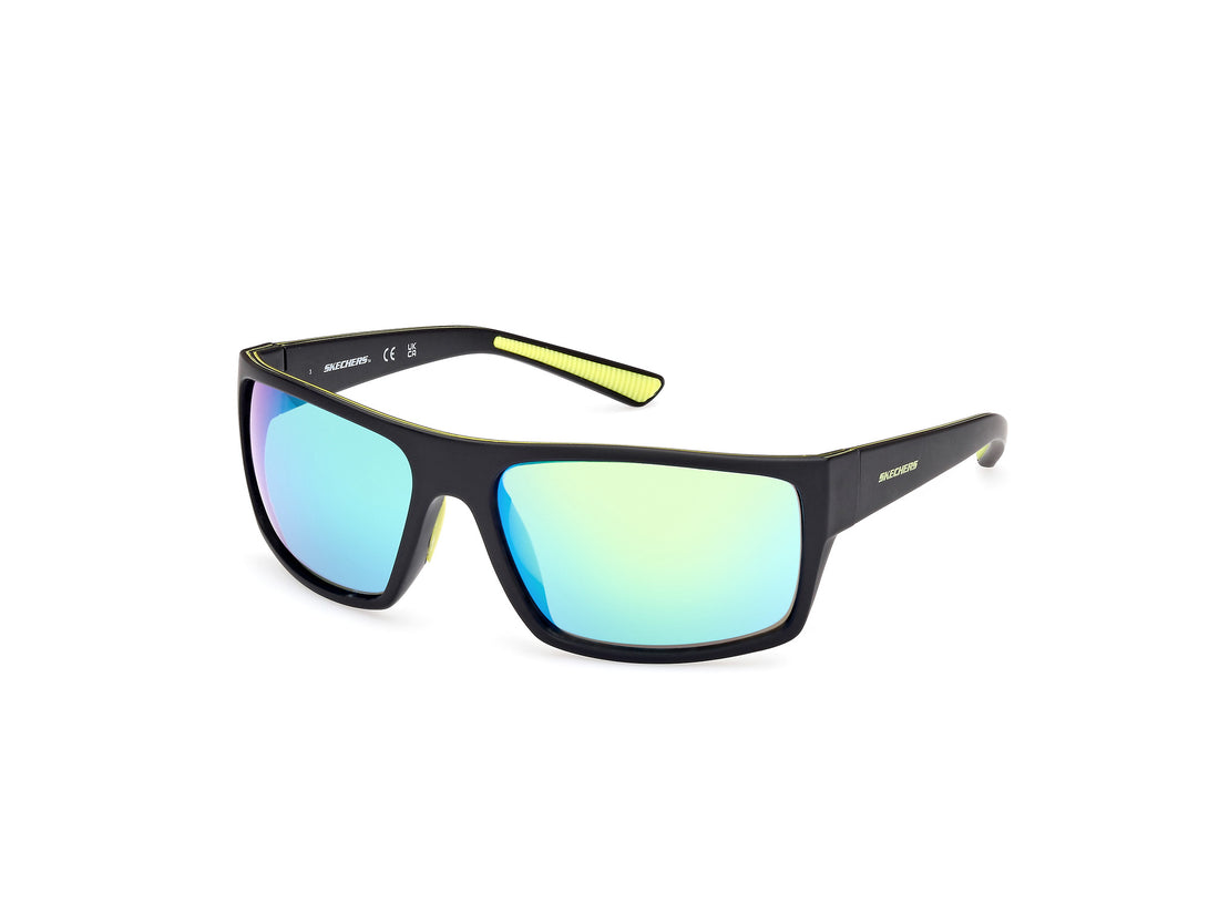 Occhiali da sole skechers se6292 02q negro masculino taglia 63mm - Vista principale