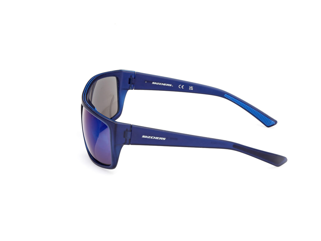 Occhiali da sole skechers se6292 90x azul masculino taglia 63mm - Vista dettagliata