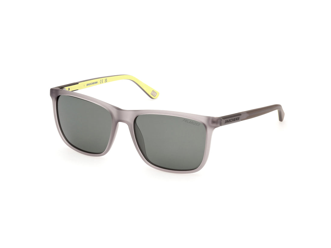 Occhiali da sole skechers se6362 20r gris masculino taglia 57mm - Vista principale