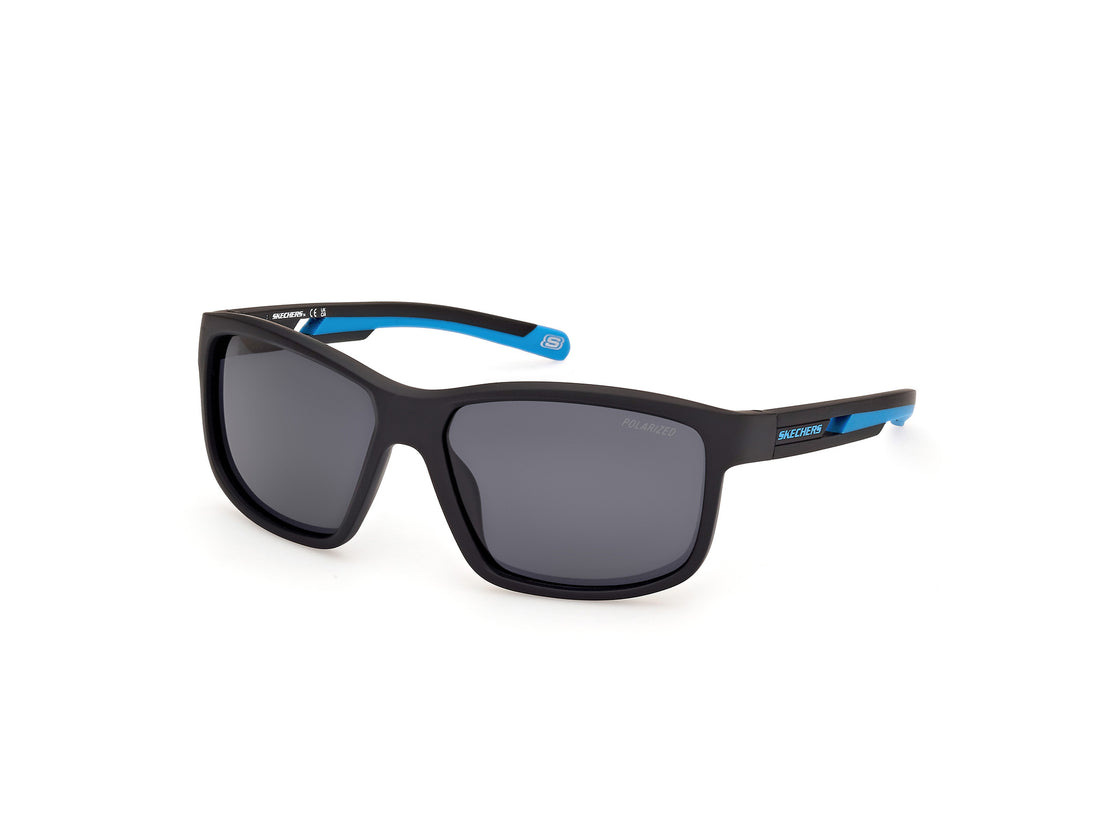 Occhiali da sole skechers se6363 02d negro masculino taglia 60mm - Vista principale