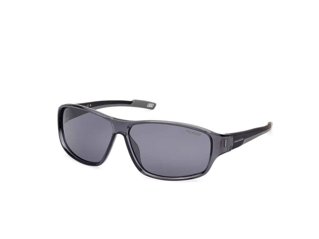 Lunettes de soleil skechers se6364 20d gris oval masculino taille 65mm - Vue principale