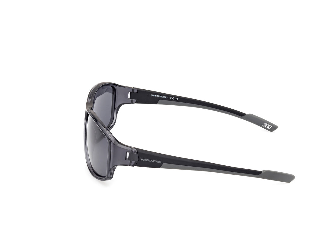 Lunettes de soleil skechers se6364 20d gris oval masculino taille 65mm - Vue détaillée