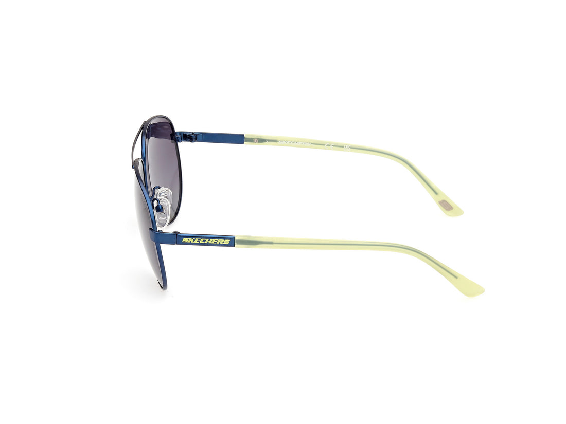 Occhiali da sole skechers se6365 91d azul masculino taglia 62mm - Vista dettagliata