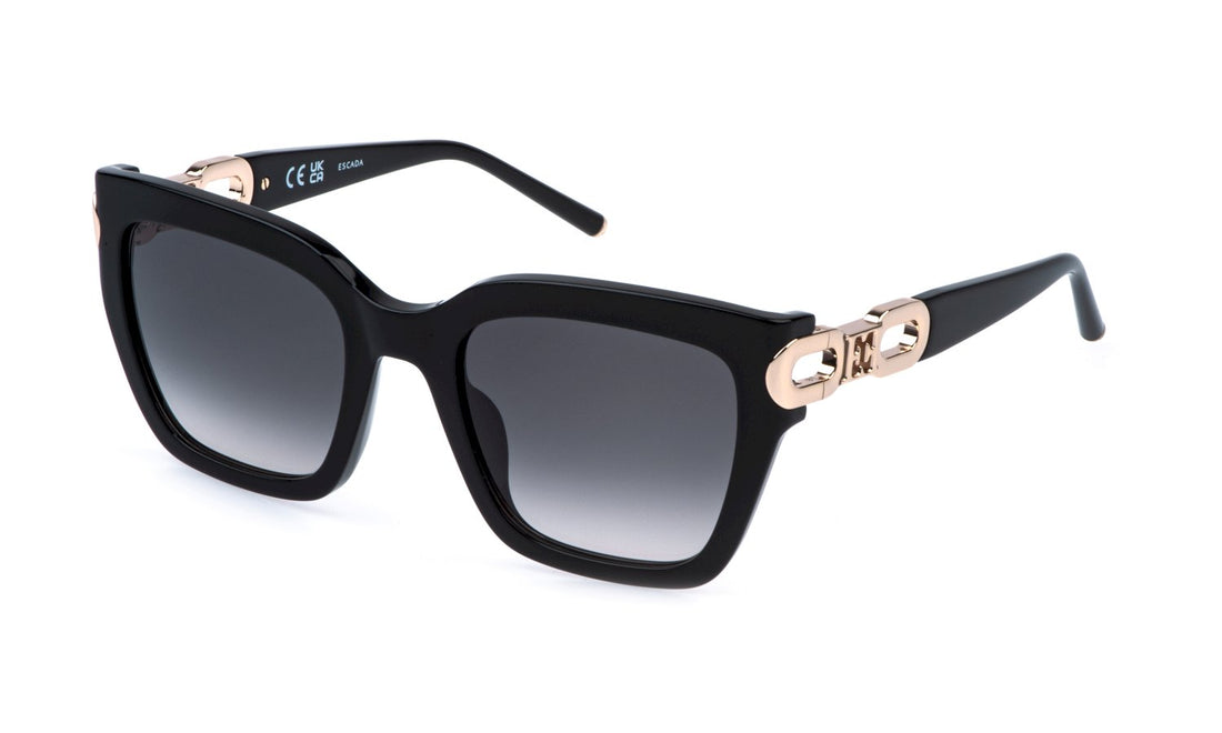 Occhiali da sole escada sesf76 0700 negro square femenino taglia 54mm - Vista principale