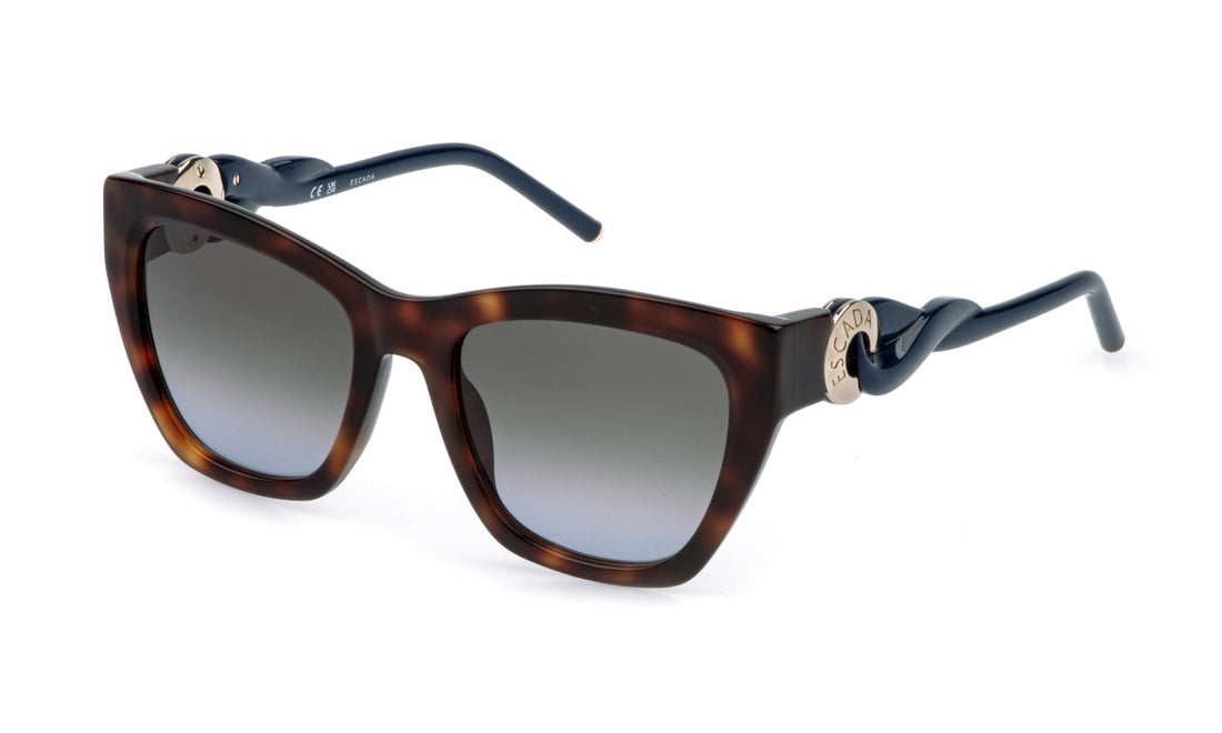 Sonnenbrillen escada sesg38 0752 havana geometric femenino größe 55mm - Hauptansicht