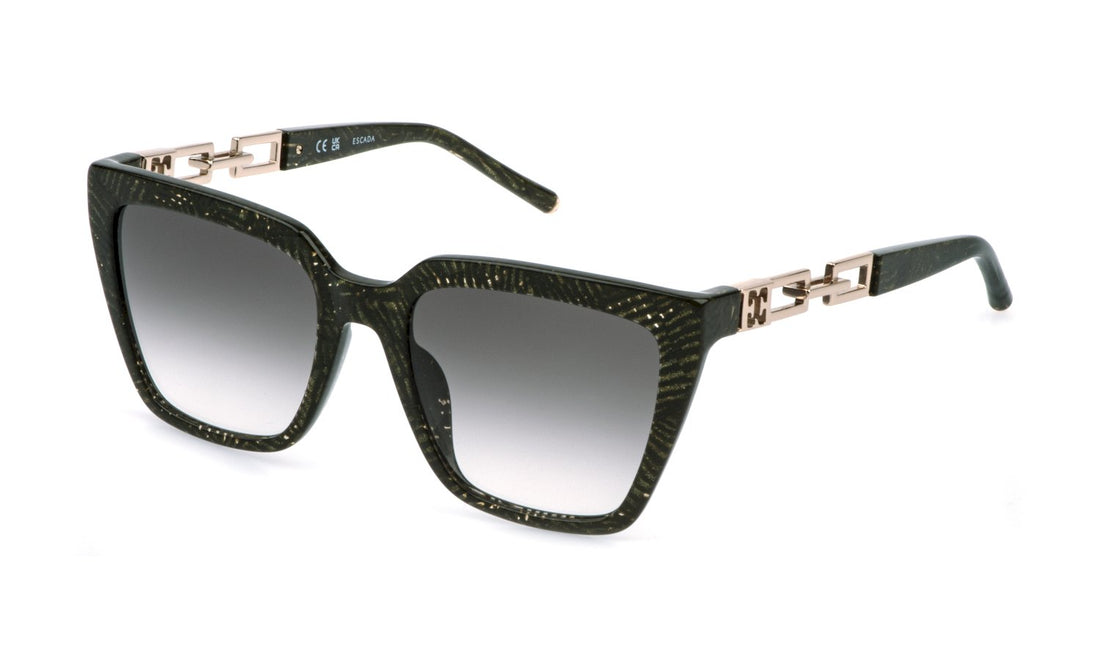 Sonnenbrillen escada sesg39 02aq verde square femenino größe 54mm - Hauptansicht