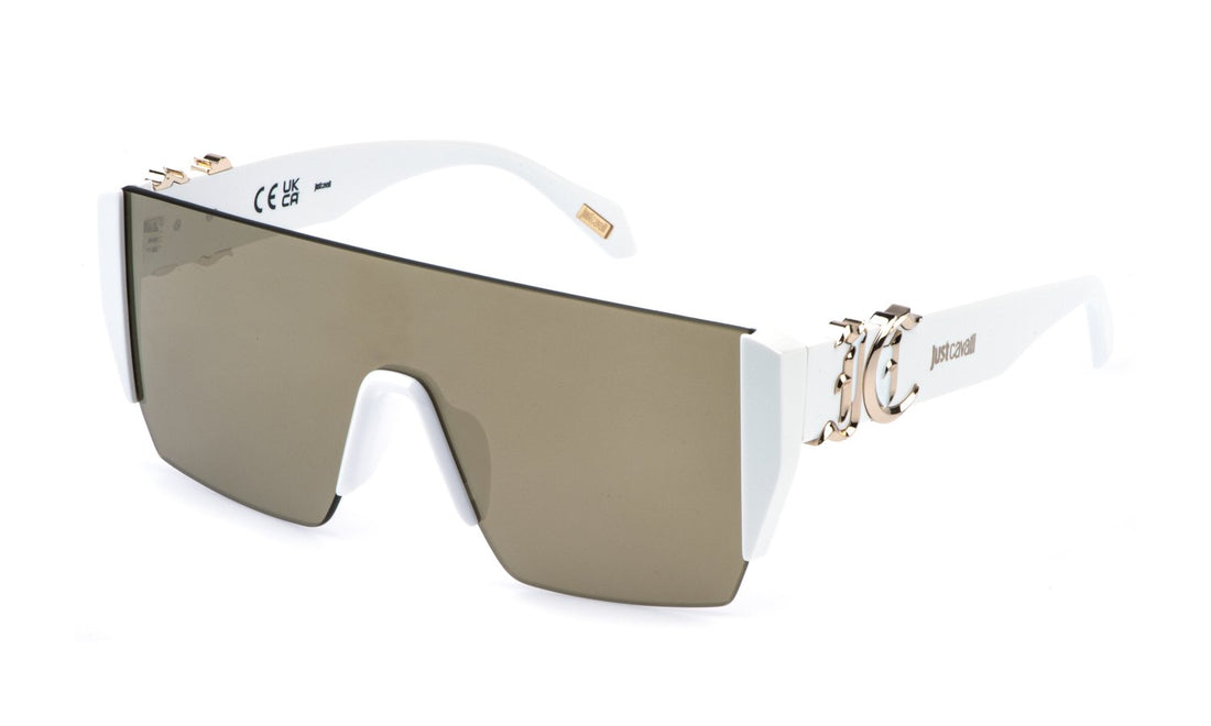Occhiali da sole just cavalli sjc112 847x blanco shield unisex taglia 99mm - Vista principale