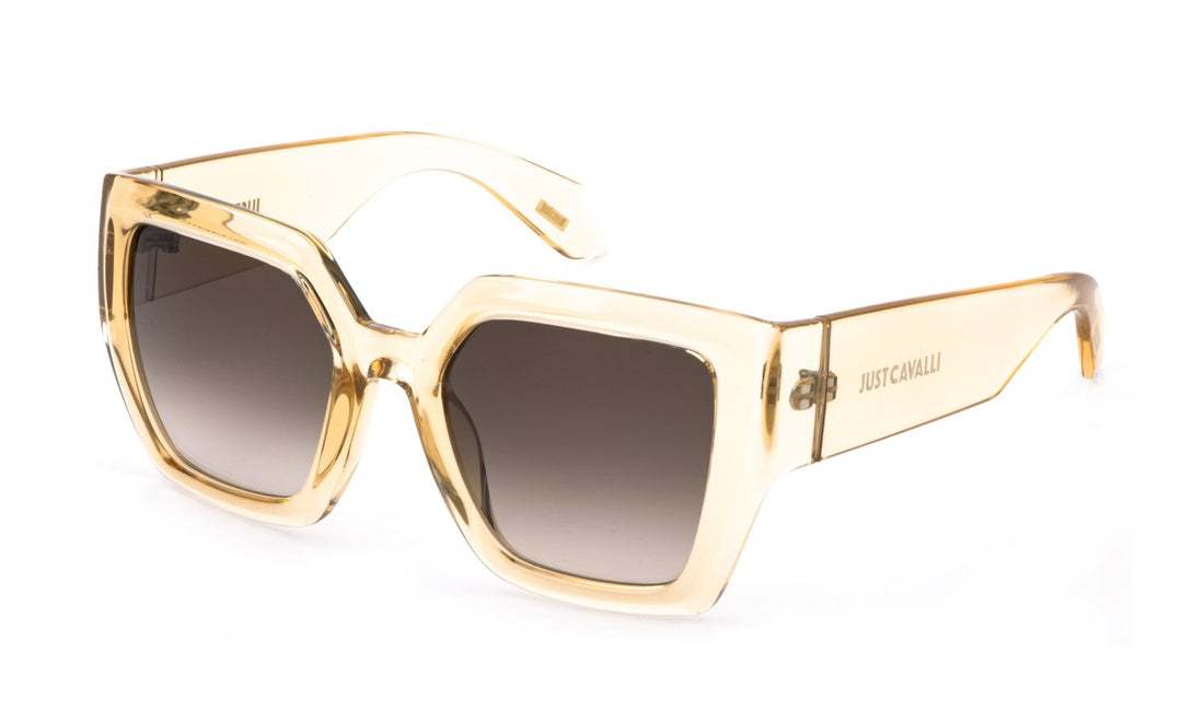 Occhiali da sole just cavalli sjc149 0c61 beige square femenino taglia 53mm - Vista principale