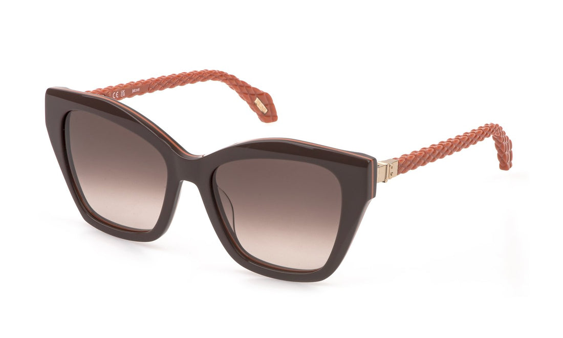 Occhiali da sole just cavalli sjc175 06u2 marron butterfly femenino taglia 55mm - Vista principale