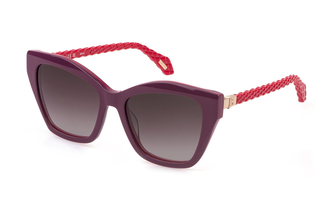 Occhiali da sole just cavalli sjc175 0ahg rosa butterfly femenino taglia 55mm - Vista principale