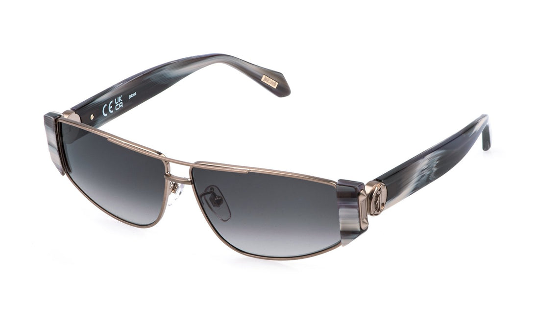 Occhiali da sole just cavalli sjc179 0s92 marron cat eye unisex taglia 59mm - Vista principale