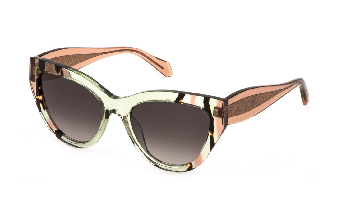Occhiali da sole just cavalli sjc193v 0m40 verde cat eye femenino taglia 55mm - Vista principale