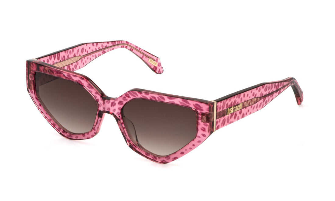 Occhiali da sole just cavalli sjc196v 01ke rosa geometric femenino taglia 56mm - Vista principale