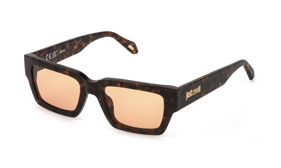 Occhiali da sole just cavalli sjc198 04ap havana square unisex taglia 53mm - Vista principale