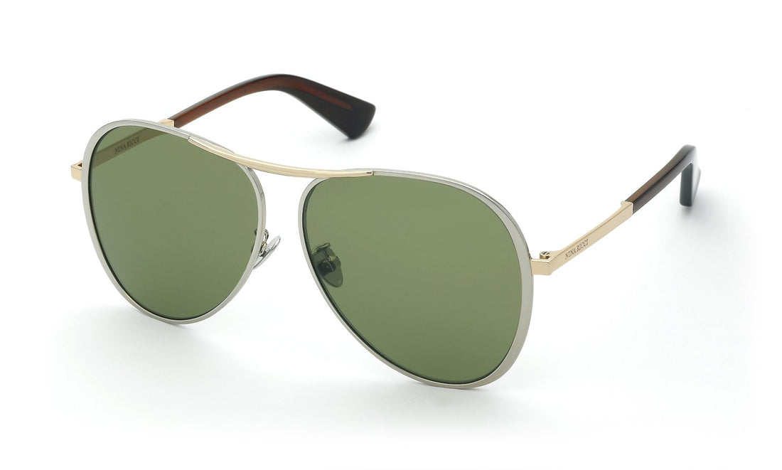 Sunglasses nina ricci snr407 340y dorado aviator femenino size 59mm - Main view