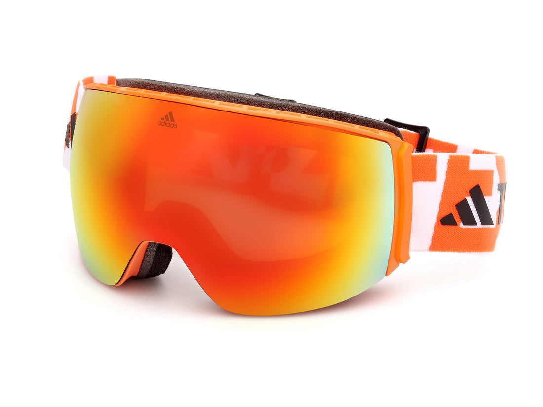 Lunettes de soleil adidas sport sp0053 43l naranja shield unisex taille 0mm - Vue principale