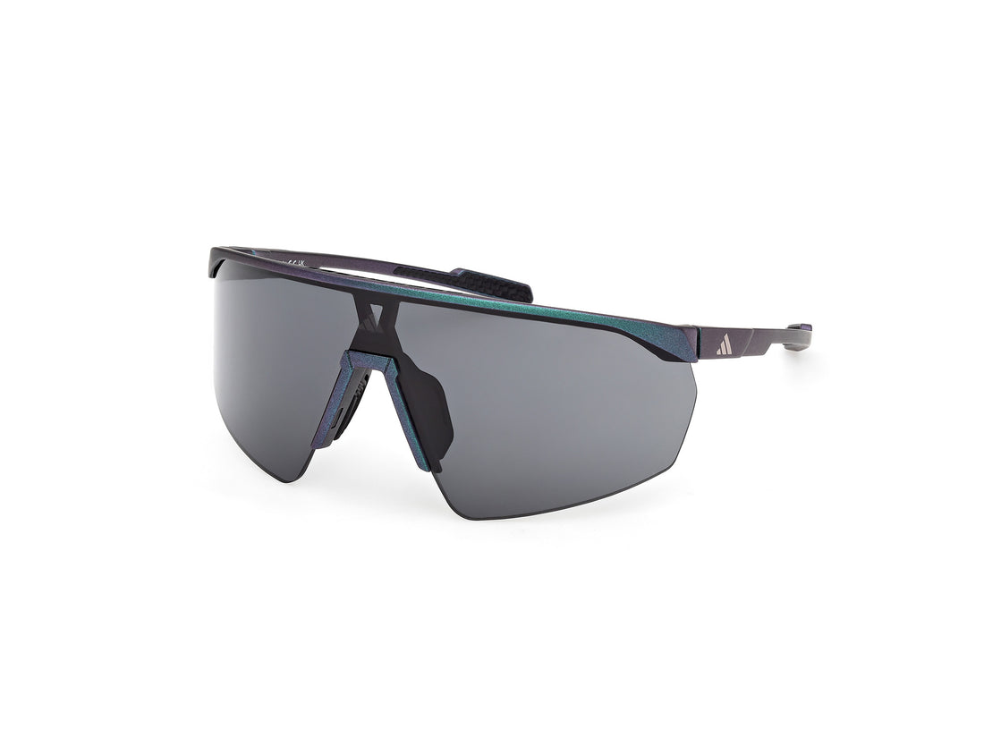 Zonnebrillen adidas sport sp0075 97a verde shield masculino maat 0mm - Hoofdaanzicht