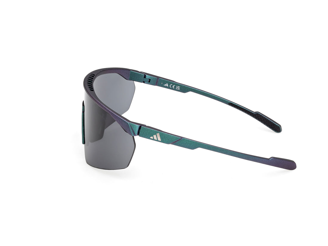 Zonnebrillen adidas sport sp0075 97a verde shield masculino maat 0mm - Detailaanzicht