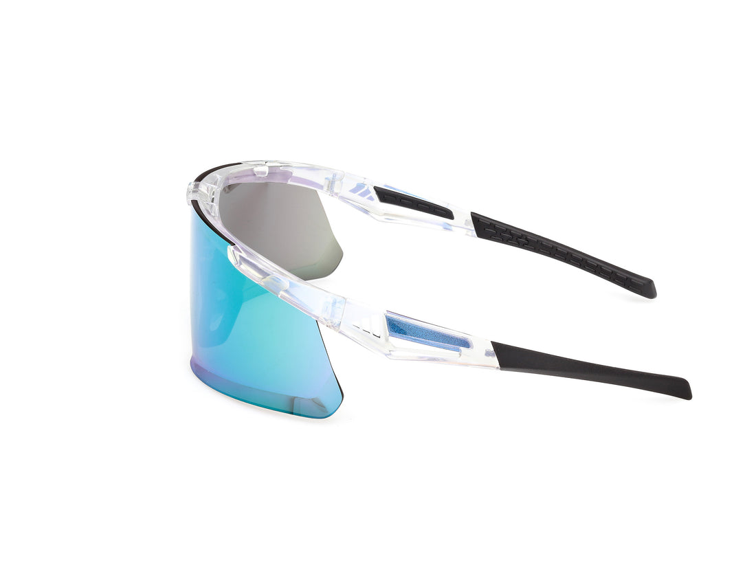 Occhiali da sole adidas sport sp0106 adidas dunamis evo 26q transparente shield unisex taglia 0mm - Vista dettagliata