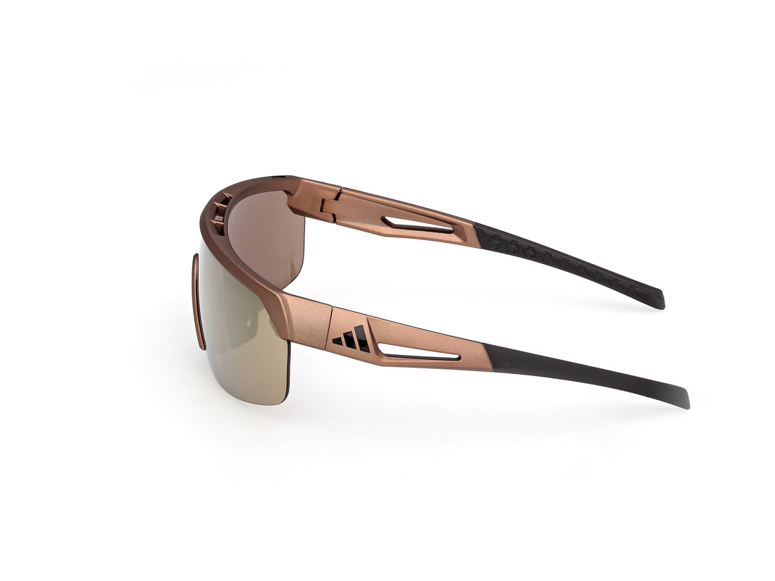 Occhiali da sole adidas sport sp0109 49g marron shield femenino taglia 0mm - Vista dettagliata