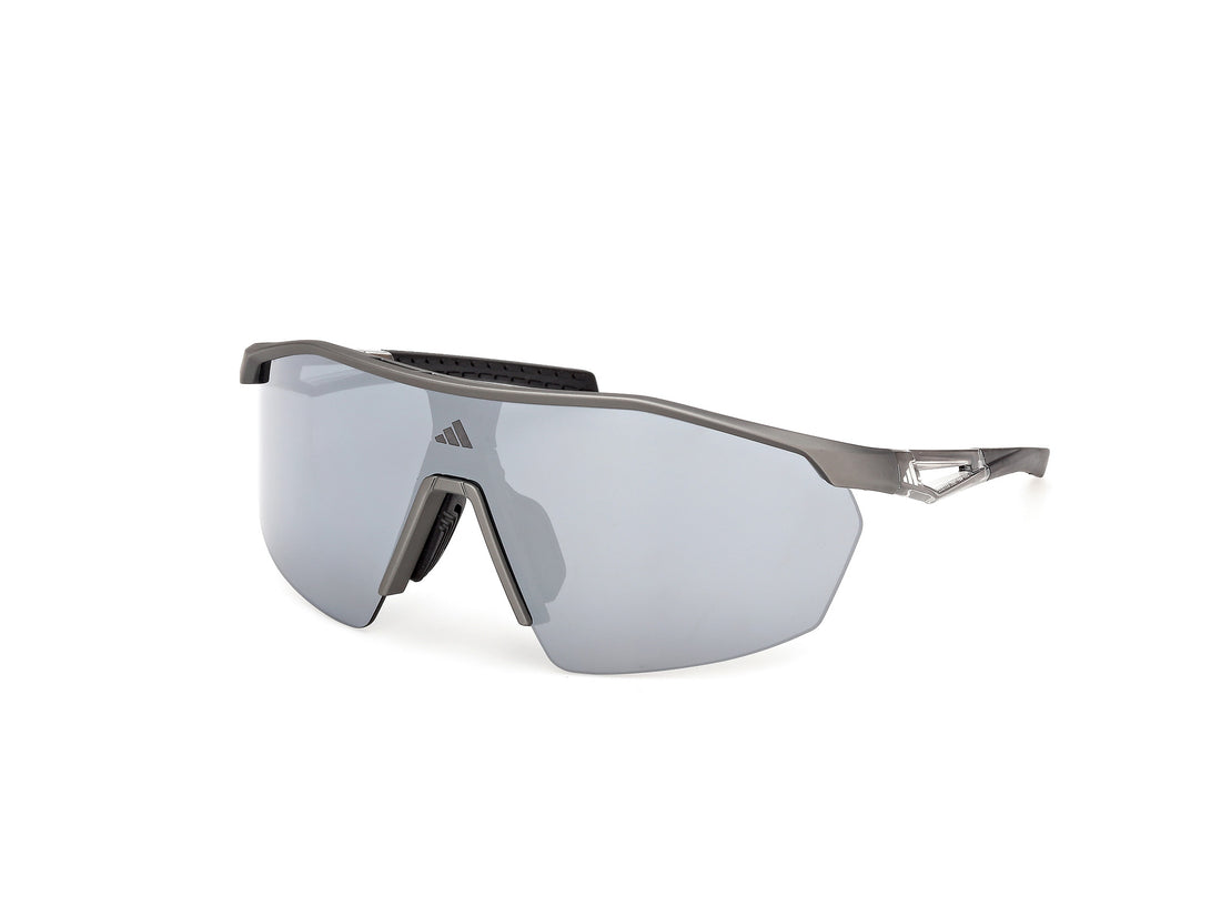 Zonnebrillen adidas sport sp0115 20c gris shield masculino maat 0mm - Hoofdaanzicht