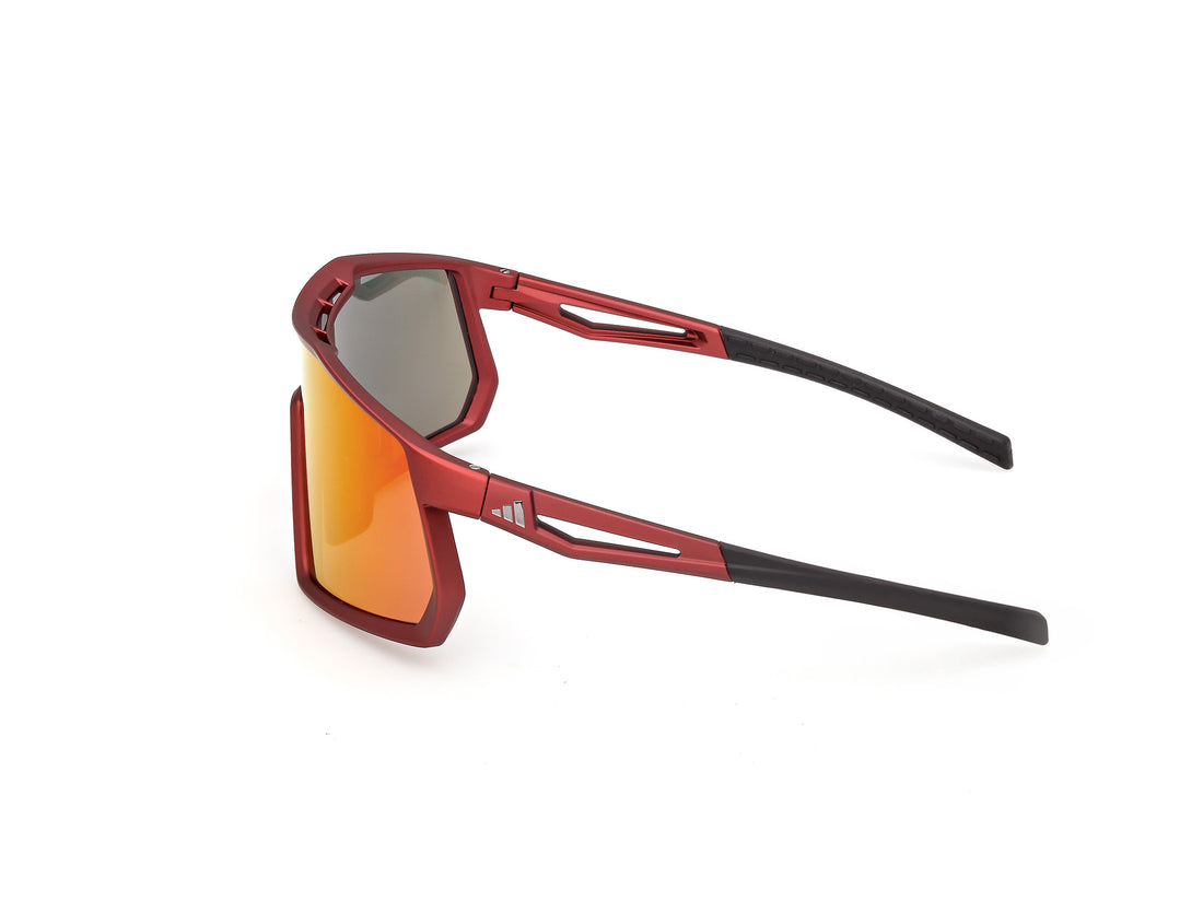 Occhiali da sole adidas sport sp0123 kentro 67l rojo shield masculino taglia 0mm - Vista dettagliata