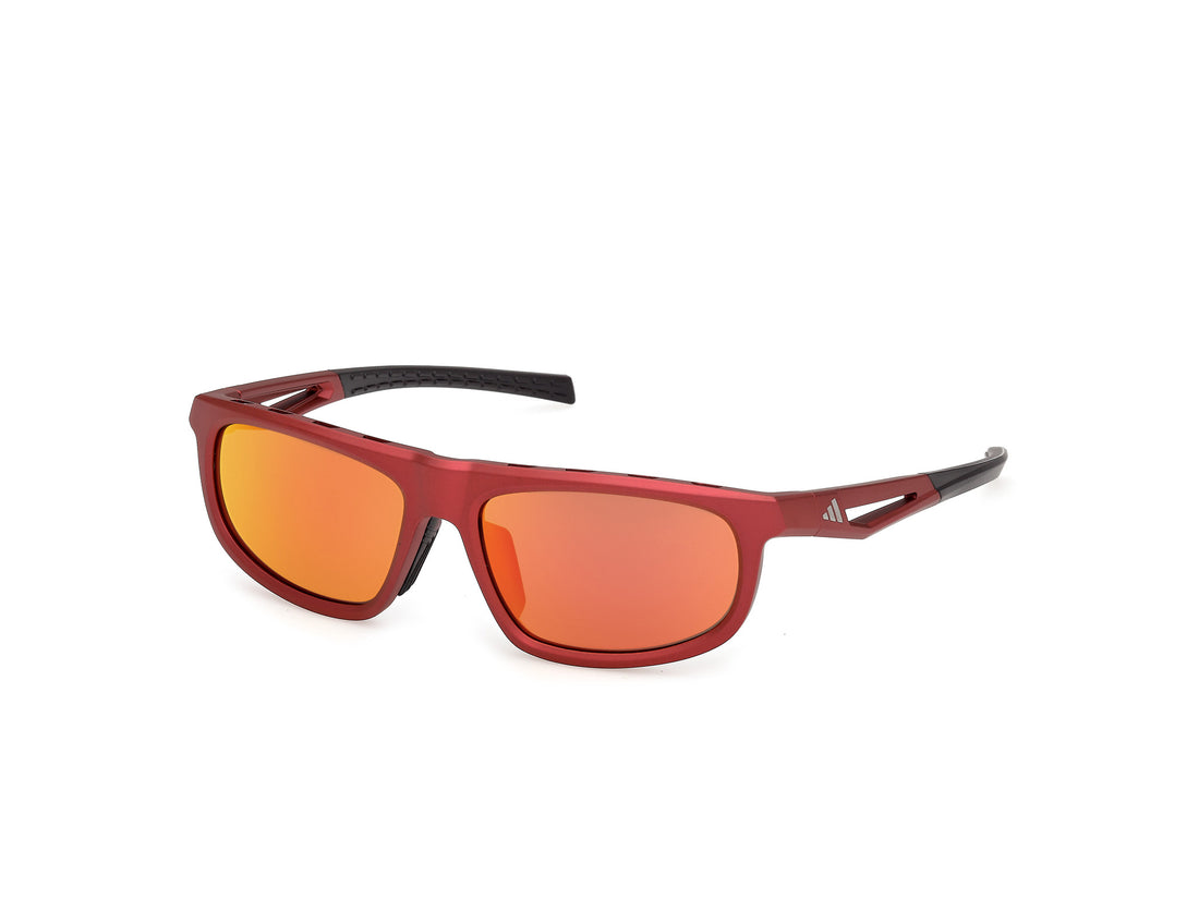 Occhiali da sole adidas sport sp0126 dromeas 67l rojo geometric femenino taglia 56mm - Vista principale