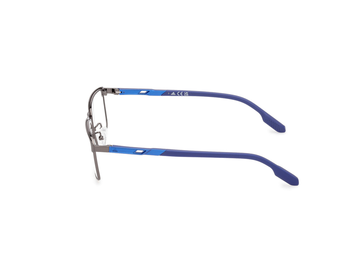 Prescription glasses adidas sport sp5084-h 009 rectangular masculino size 56mm - Detailed view