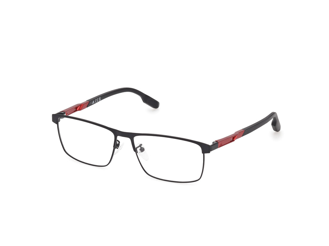 Prescription glasses adidas sport sp5084-h 02a rectangular masculino size 56mm - Main view
