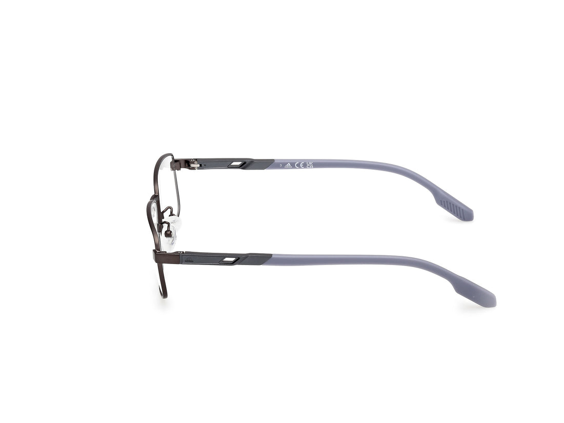 Prescription glasses adidas sport sp5085-h 009 rectangular masculino size 55mm - Detailed view