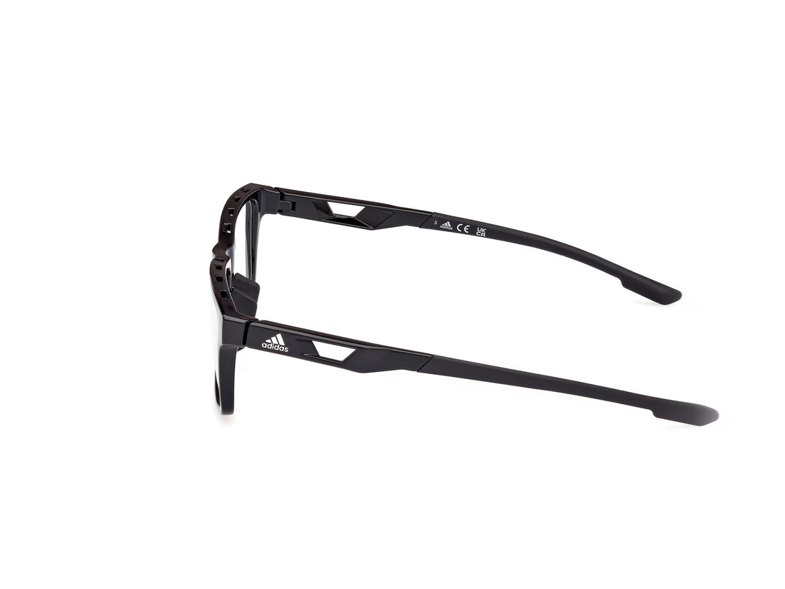 Prescription glasses adidas sport sp5089-h 001 rectangular masculino size 55mm - Detailed view