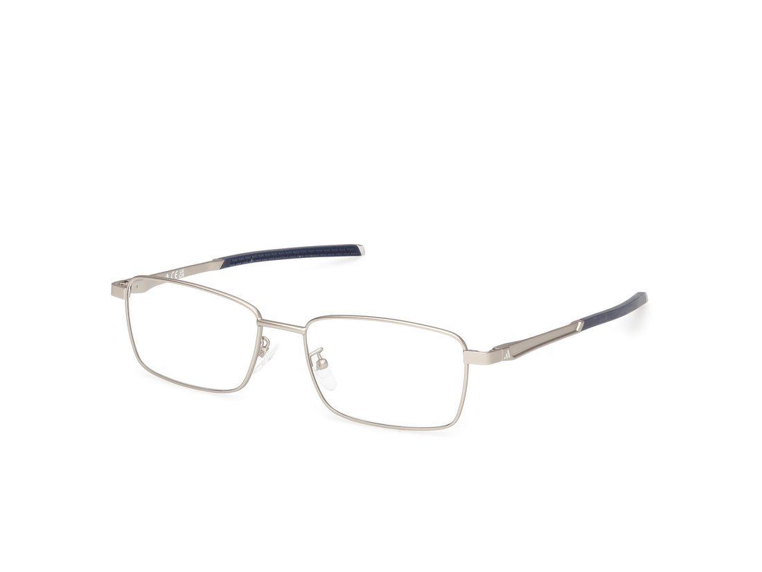 Prescription glasses adidas sport sp5107 017 plateado rectangular masculino size 55mm - Main view