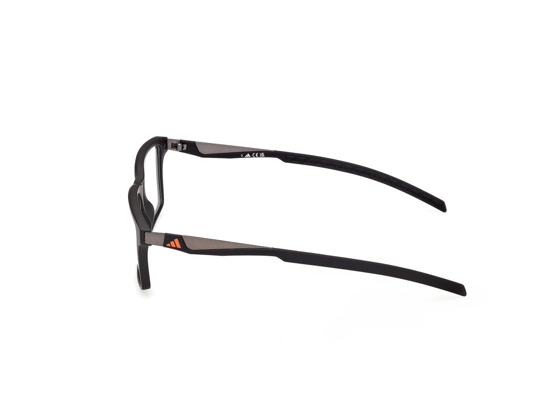 Prescription glasses adidas sport sp5109 002 negro rectangular masculino size 55mm - Detailed view