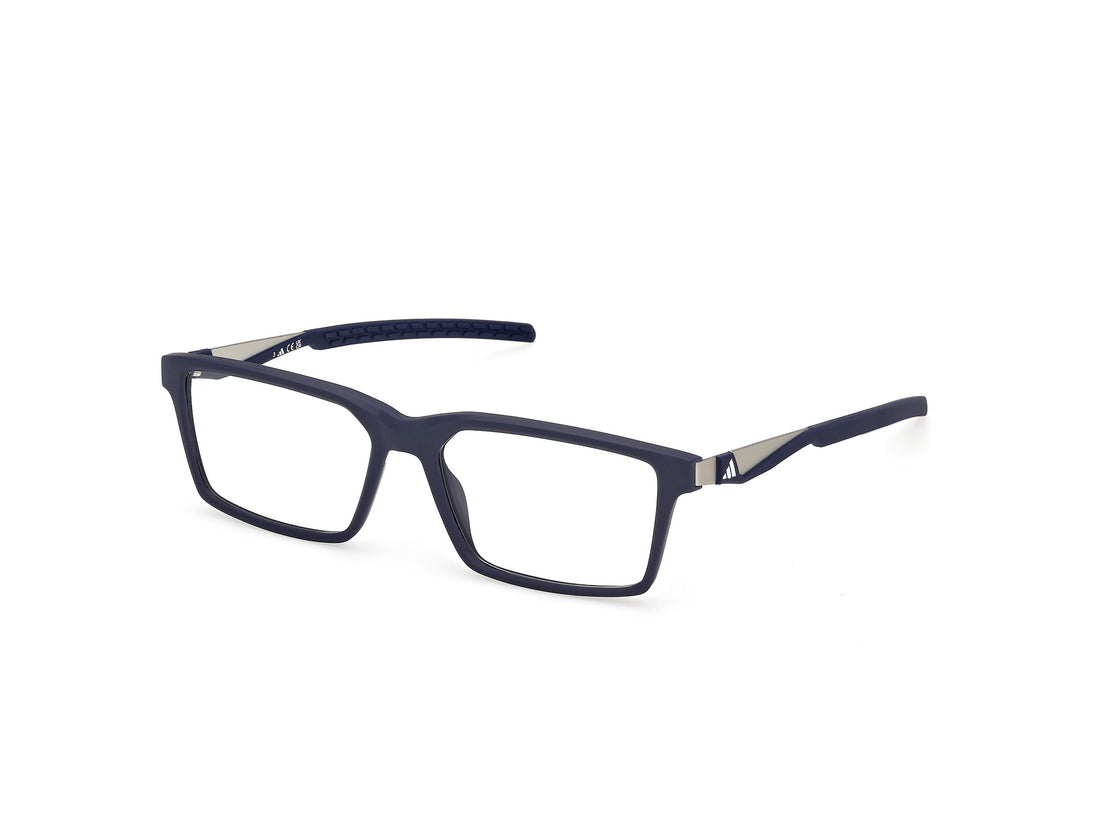 Prescription glasses adidas sport sp5109 091 azul rectangular masculino size 55mm - Main view