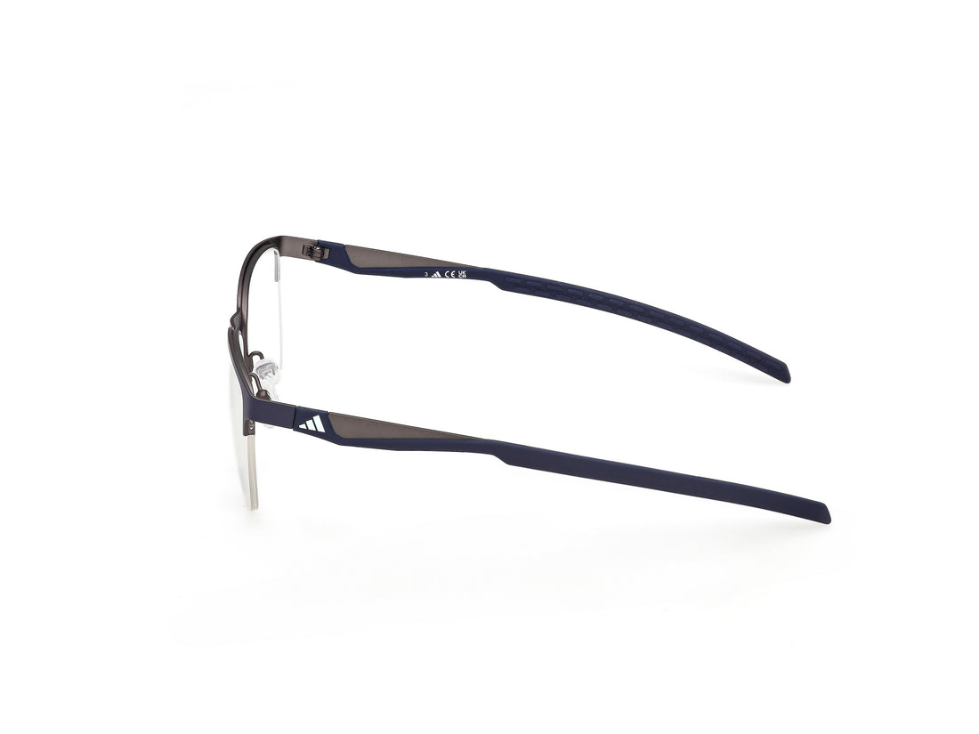 Prescription glasses adidas sport sp5121 091 azul browline masculino size 53mm - Detailed view