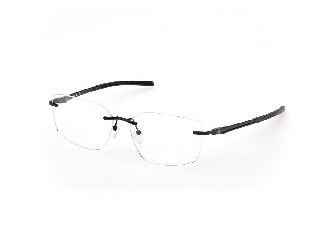 Prescription glasses adidas sport sp5122-h 001 negro rectangular masculino size 58mm - Main view