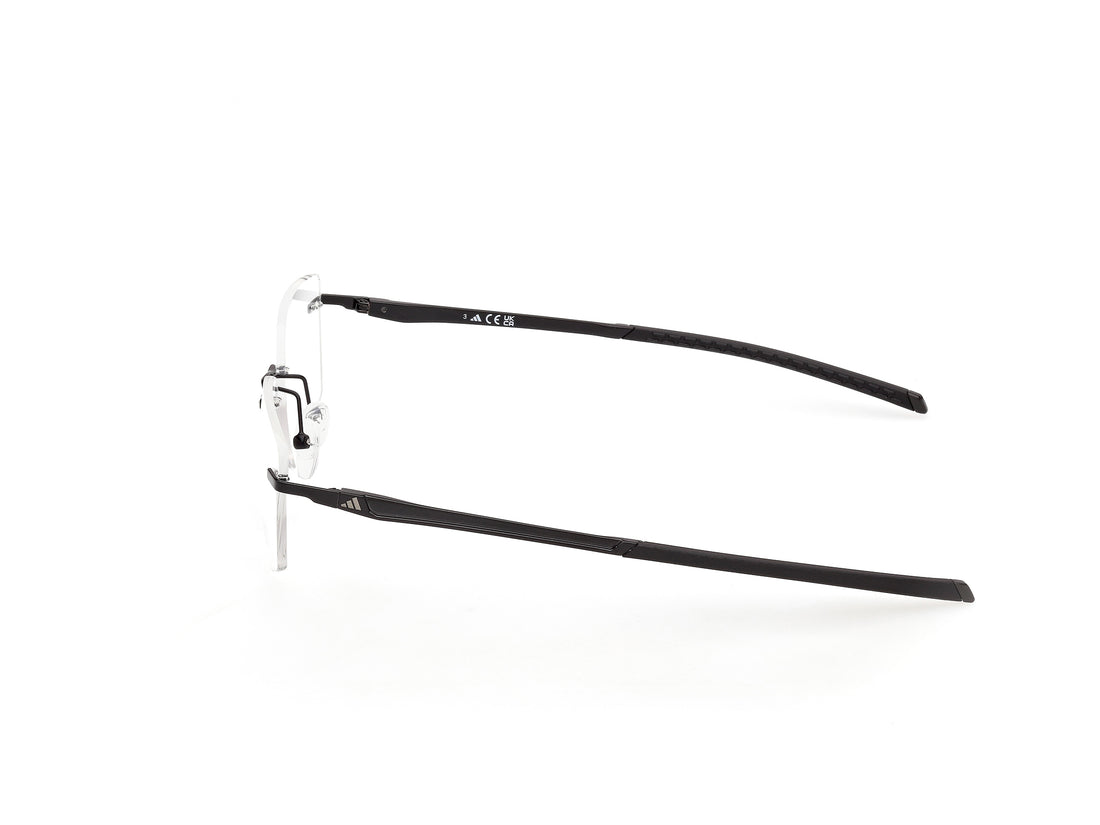 Prescription glasses adidas sport sp5122-h 001 negro rectangular masculino size 58mm - Detailed view