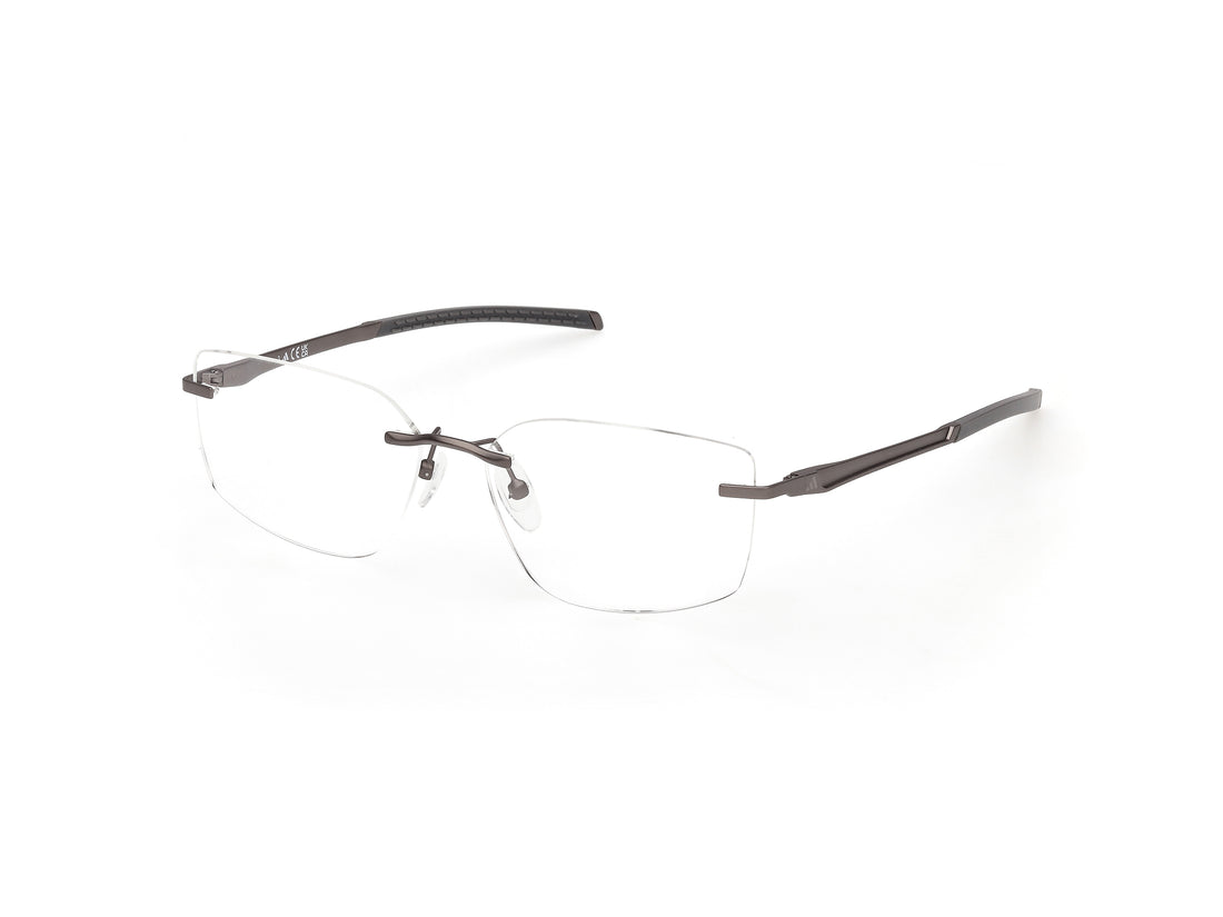 Prescription glasses adidas sport sp5122-h 013 plateado rectangular masculino size 58mm - Main view