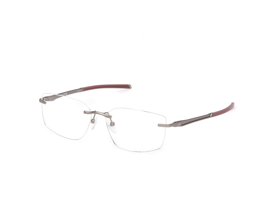 Prescription glasses adidas sport sp5122-h 015 plateado rectangular masculino size 58mm - Main view