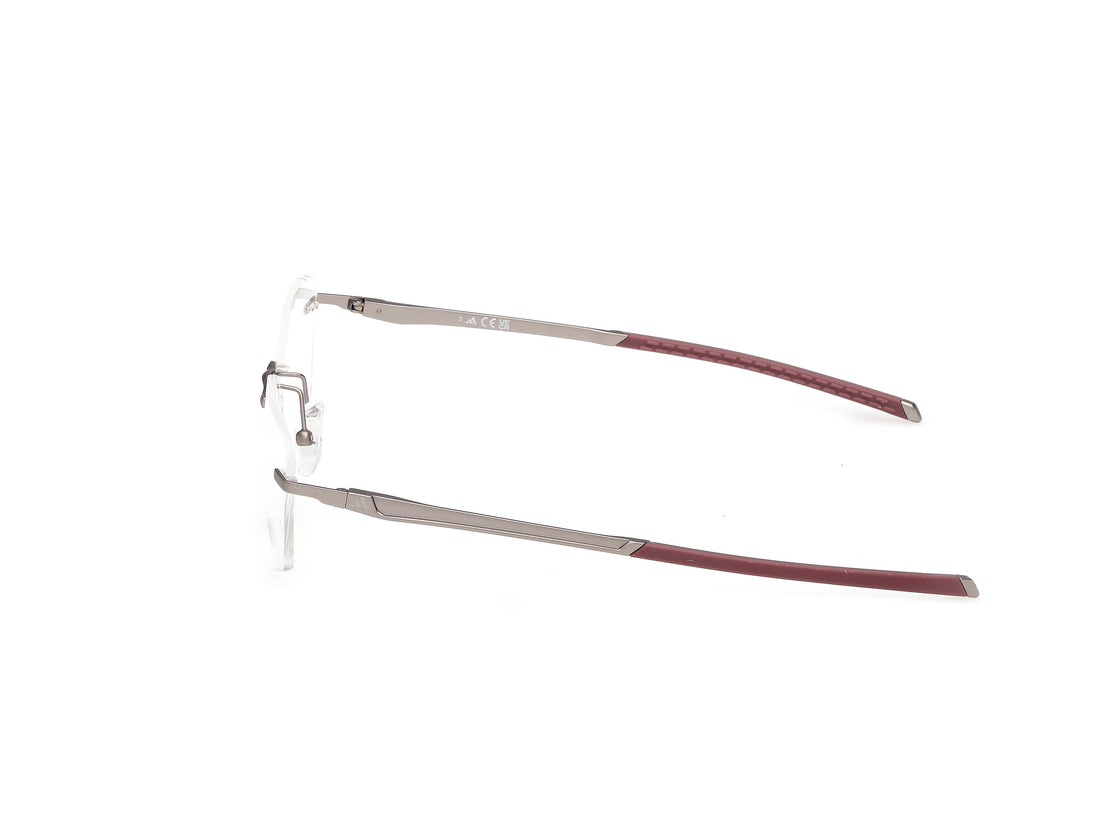 Prescription glasses adidas sport sp5122-h 015 plateado rectangular masculino size 58mm - Detailed view