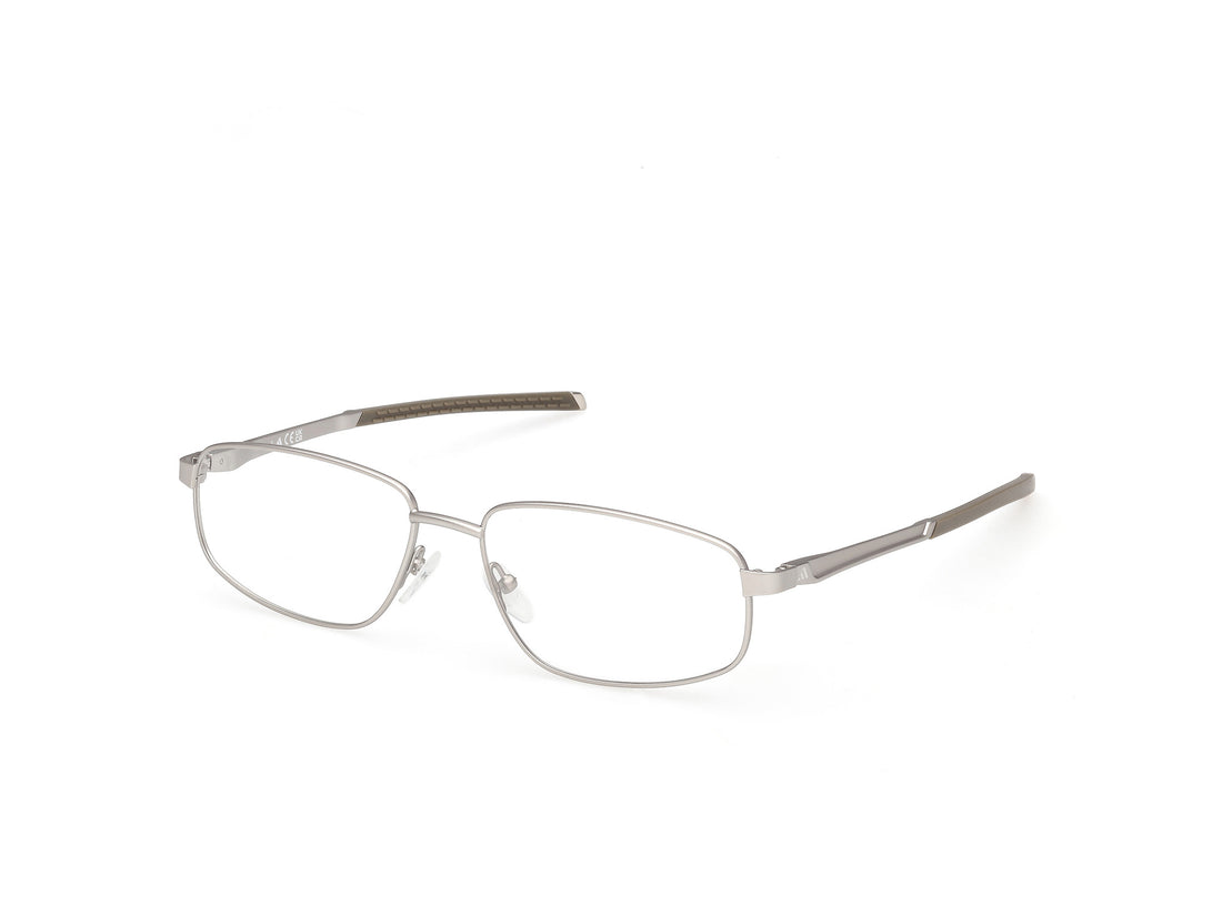 Prescription glasses adidas sport sp5128 017 plateado rectangular masculino size 57mm - Main view