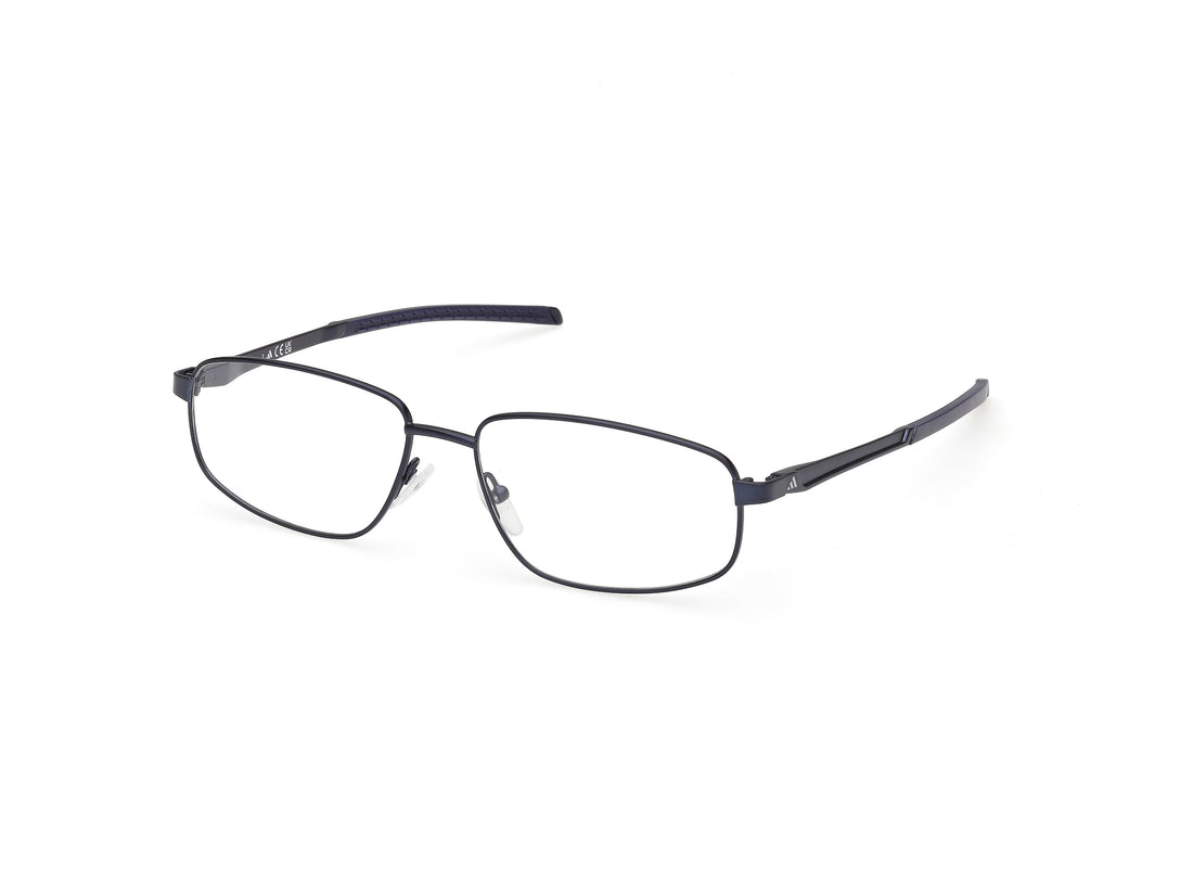 Prescription glasses adidas sport sp5128 091 azul rectangular masculino size 57mm - Main view