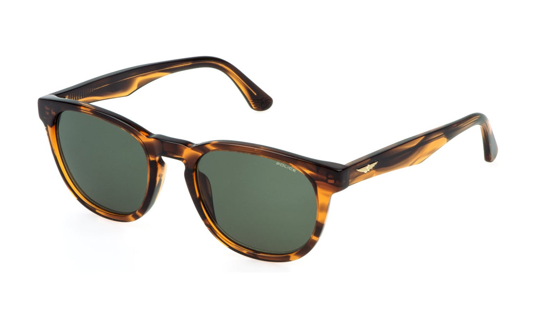Occhiali da sole police splp22 0836 marron pantos masculino taglia 53mm - Vista principale