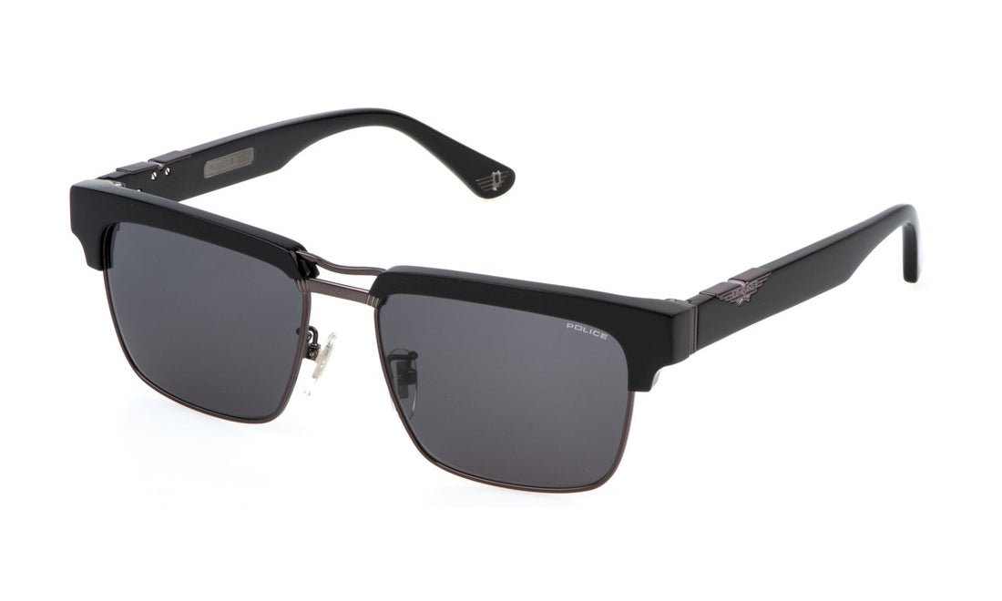 Occhiali da sole police splp25 0672 negro square masculino taglia 55mm - Vista principale
