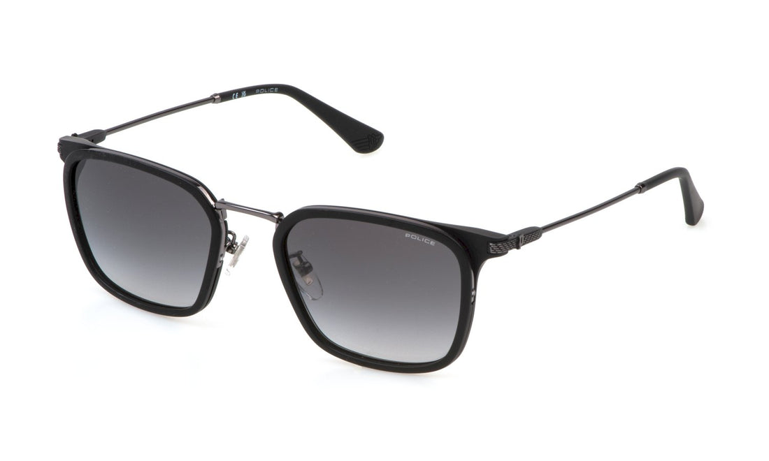 Occhiali da sole police splp27 0568 plateado square masculino taglia 54mm - Vista principale