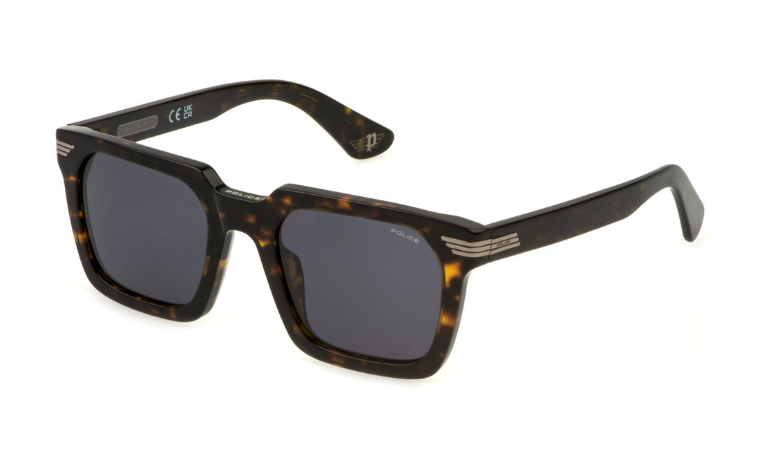 Occhiali da sole police splp29 722y havana square masculino taglia 52mm - Vista principale