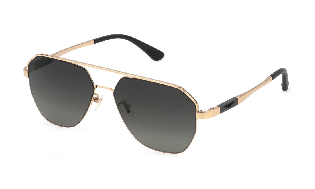 Occhiali da sole police splp30 0300 dorado geometric masculino taglia 59mm - Vista principale