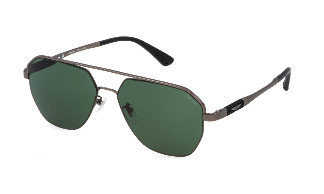 Occhiali da sole police splp30 0627 plateado geometric masculino taglia 59mm - Vista principale