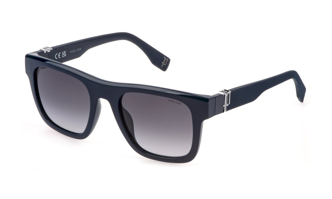 Occhiali da sole police splq79 09ag azul square masculino taglia 53mm - Vista principale
