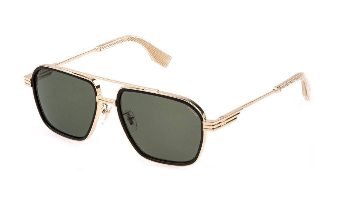 Óculos de sol police splq91e 300y dorado navigator masculino tamanho 58mm - Vista principal